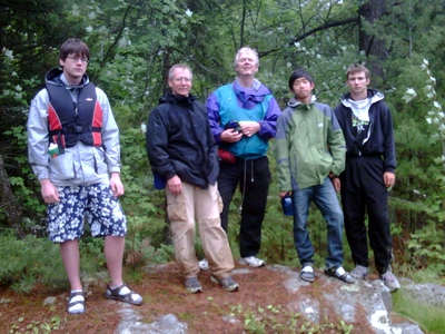 Group picture after the Massassauga canoe trip